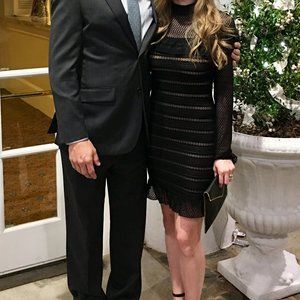 Nightcap Lace Long Sleeve Mini